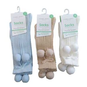 CALCETINES INFANTILES LARGOS CALADOS YSABEL MORA